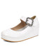 Vintage Schuhe mit Mary Jane und Schnalle