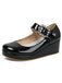 Vintage Schuhe mit Mary Jane und Schnalle