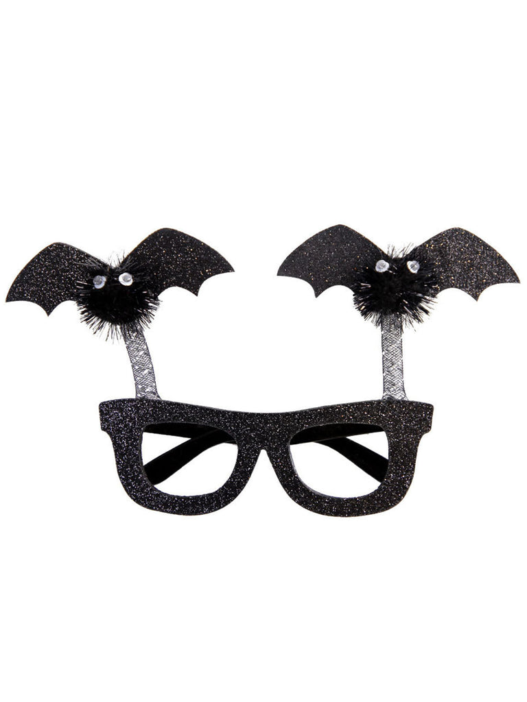 Halloween Glitzer Fledermaus Cosplay Brillengestell