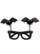 Halloween Glitzer Fledermaus Cosplay Brillengestell