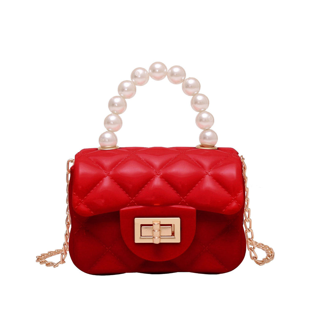 MINI ARGYLE PEARL HANDTASCHE