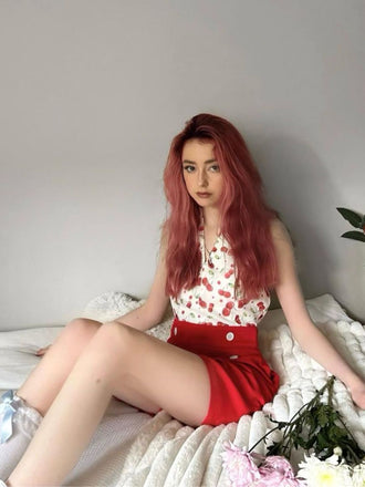 CHERRY HALFTER SCHNÜRSTRAMPLER