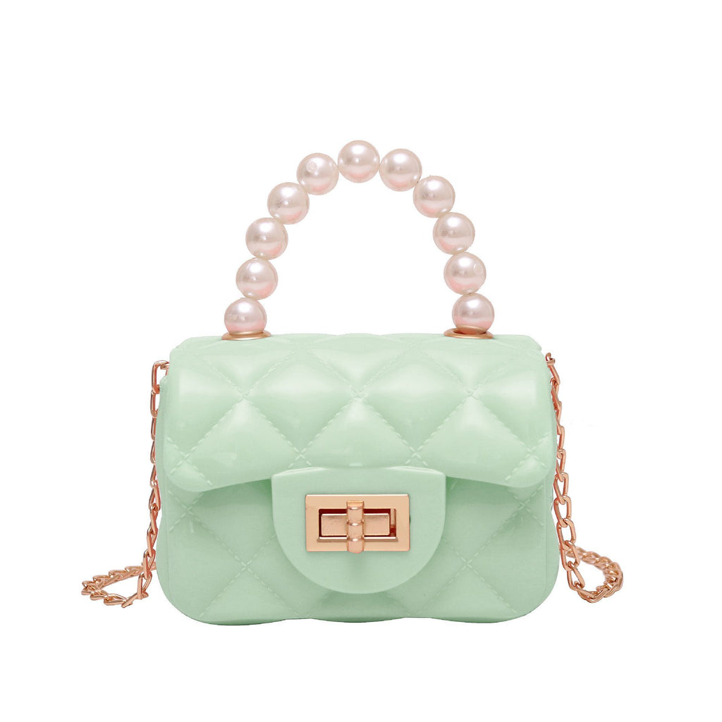 MINI ARGYLE PEARL HANDTASCHE