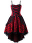 HALLOWEEN GOTHIC STEAMPUNK SPITZE SPAGHETTI KLEID