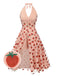 2PCS 1950er Erdbeeren Strampler & Regenschirm Rock