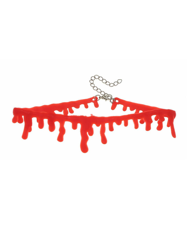 Halloween Nachahmung Blutung Vintage Halskette