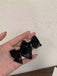 Schleife Transparent Kristall Vintage Ohrringe