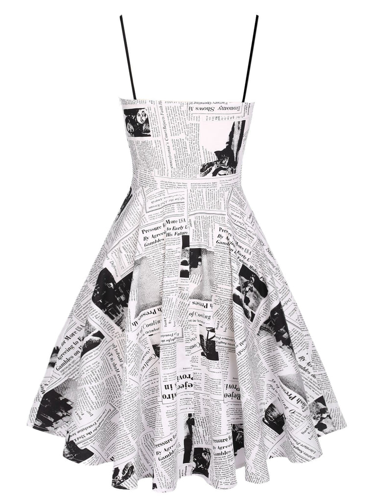 1950er Fledermaus Cape Swing Kleid