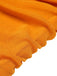 Orangefarbenes Solid Folds Trägerkleid