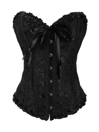 Steampunk Halloween Gothic Lace Overbust Corset