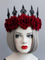Halloween Rote Rosen Krone Stirnband