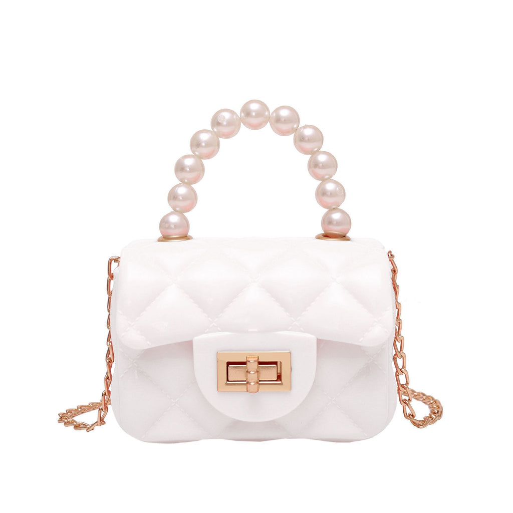 MINI ARGYLE PEARL HANDTASCHE